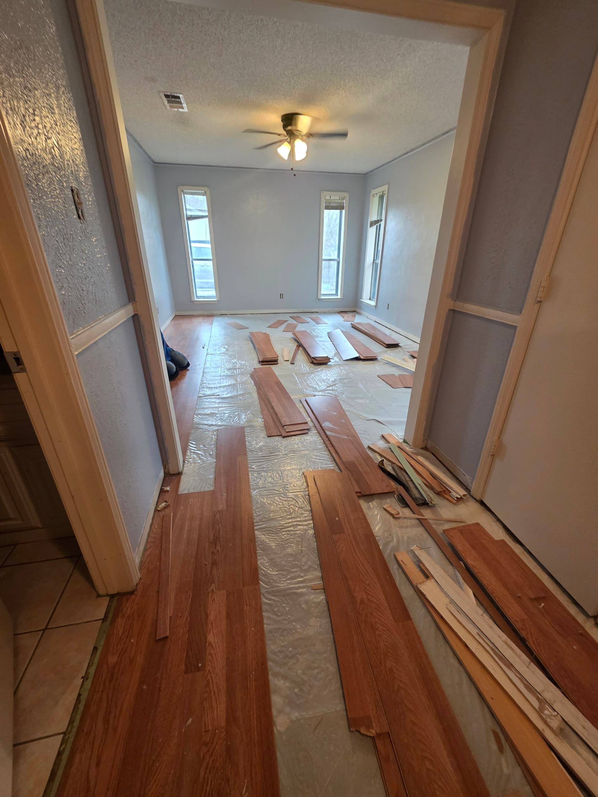 Innovative Flooring Upgrade with Texas Color Vinyl Planks image