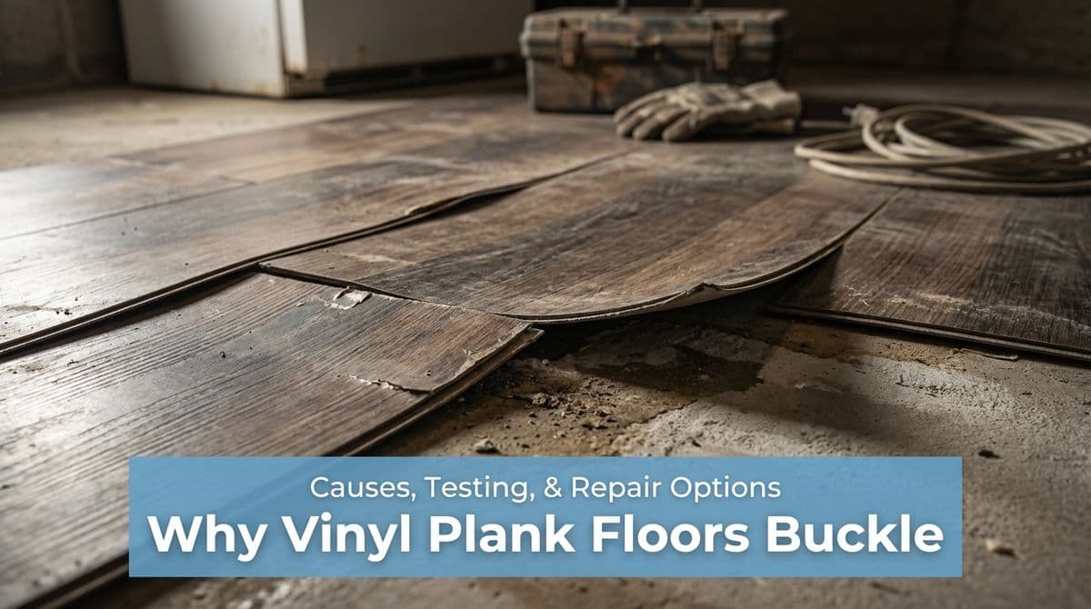 Blog post Why Vinyl Plank Floors Buckle on Concrete Slabs image