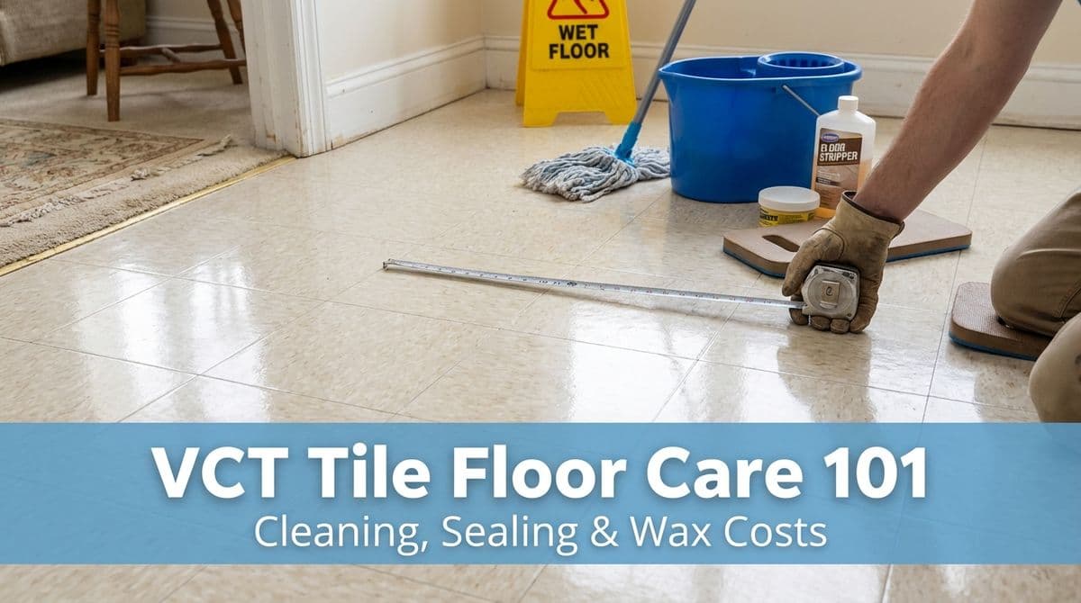 Blog post VCT Tile Floor Care 101: Cleaning, Sealing & Wax Costs image